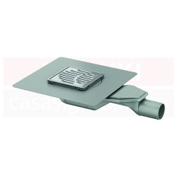 Gura de scurgere ACO MG, cu descarcare orizontala, gratar 95mm x 95mm, cod 2245.25.10